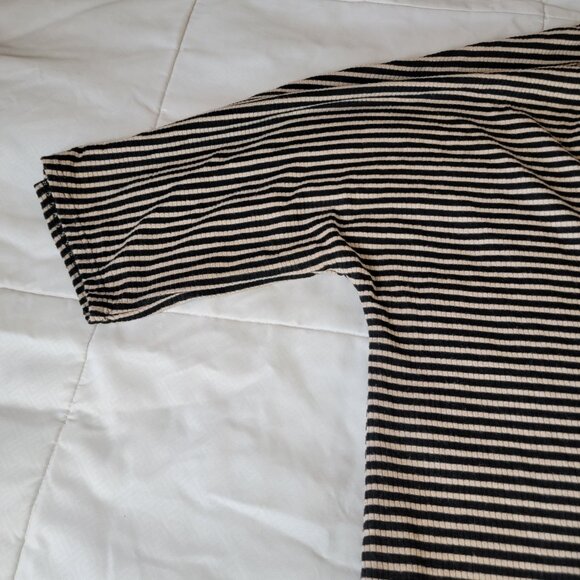 Lularoe Maxi Cardigan Sweater Open Front black / brown size S - Picture 3 of 6